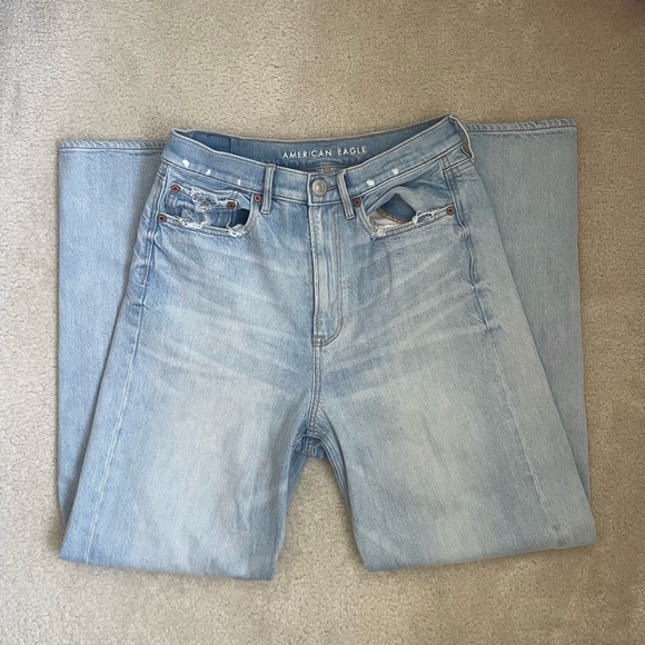 American Eagle Baggy Straight Jeans - Picture 2 of 4